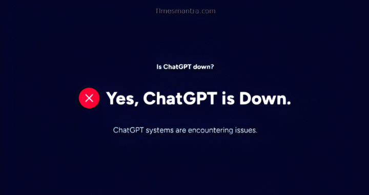 ChatGPT Is Down Today