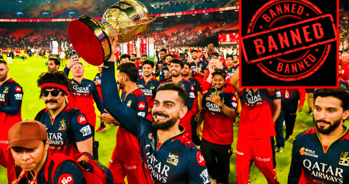 RCB Banned from IPL 2026