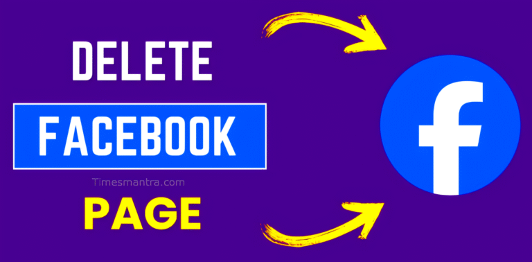 Delete Facebook Page