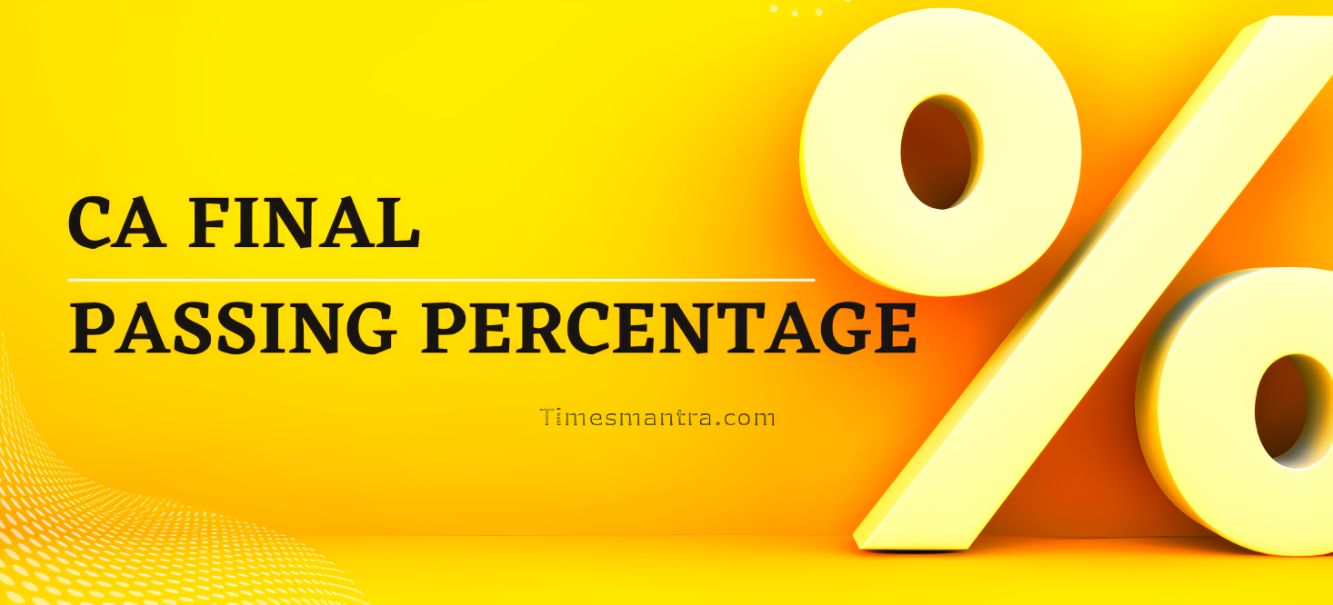 ICAI CA Final Pass Percentage