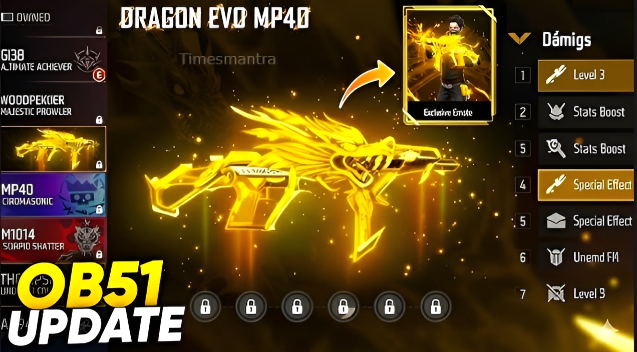 Free Fire OB51 Update
