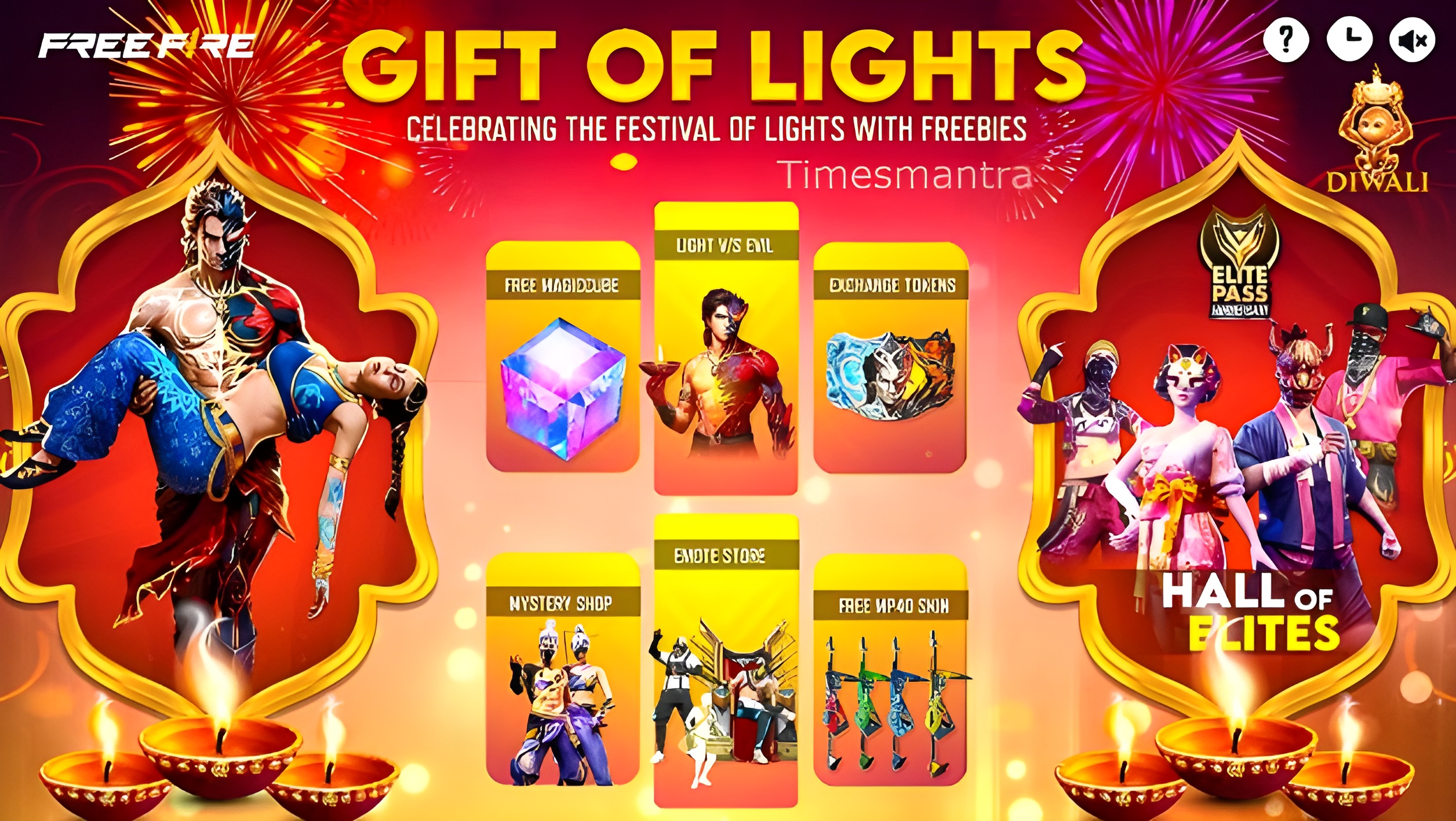 Free Fire Diwali