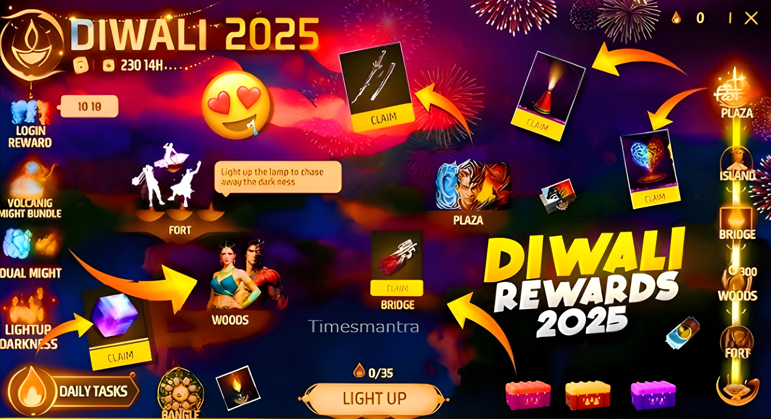 Free Fire Diwali