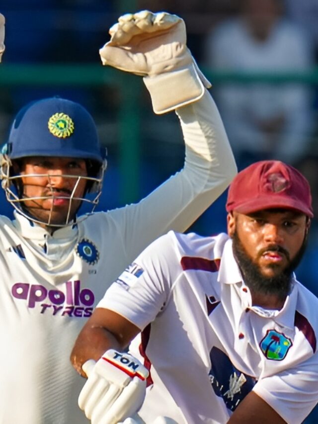 IND vs WI 2nd Test, Day 4: Campbell & Hope Resist
